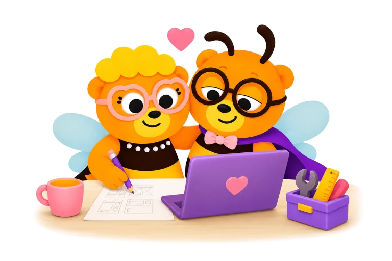 Built by couples, for couples illustration