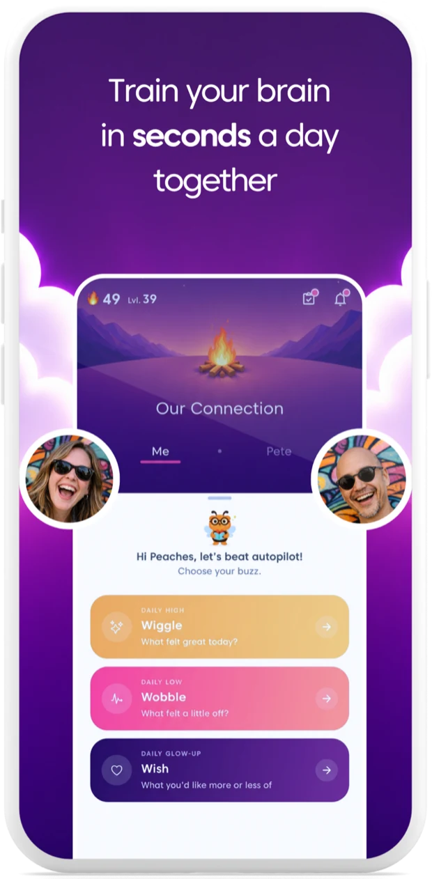Swooni app graphic showing Magic Signal connection tracking